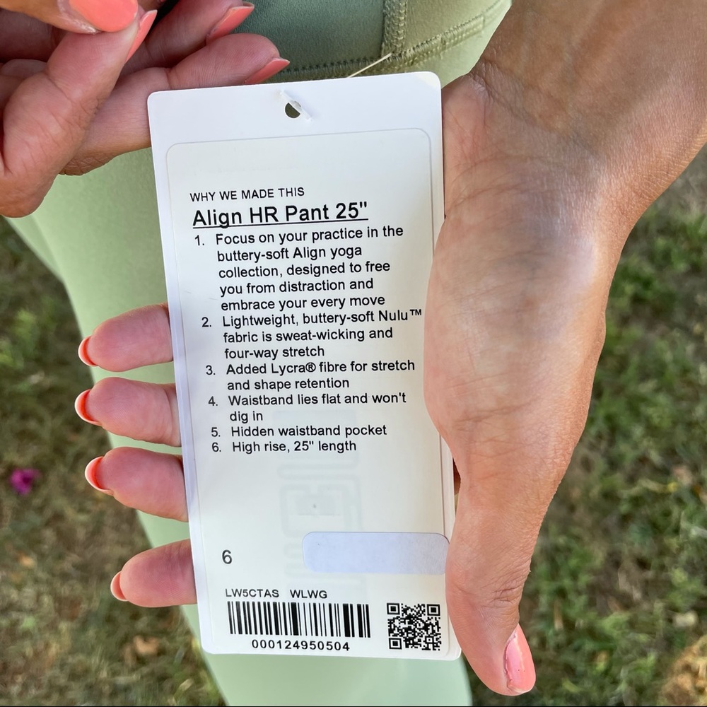 Lululemon Align HR Pant 25” - Picture 11 of 12